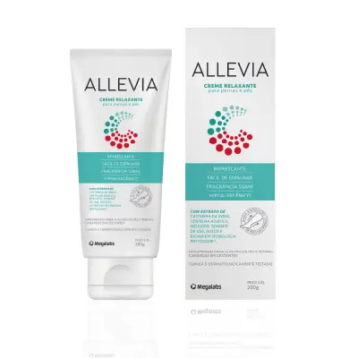 Creme para as Pernas Allevia Relaxante 200g