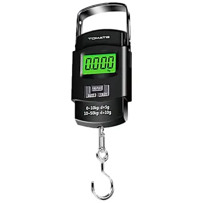 Balanca Digital Portátil Viagem Mala Bagagem 50kg com Gancho