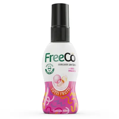 Freecô Spray Bloqueador De Odores Sanitários Tutti Fruti 60ml
