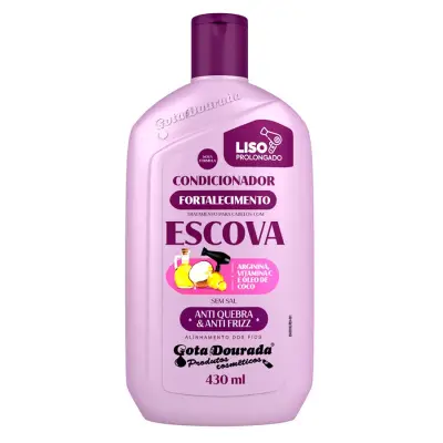 Condicionador Gota Dourada Antiquebra E Antifrizz 430ml