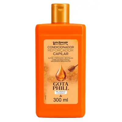Condicionador Gota Dourada Phill Reforçador Capilar 300ml