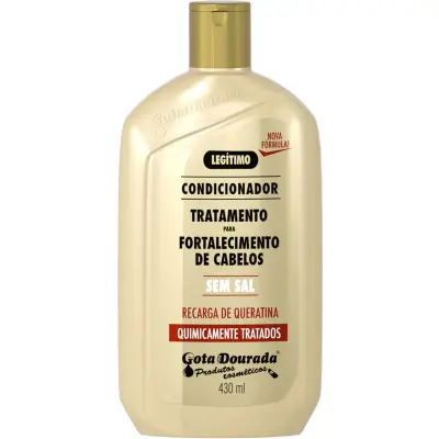 Condicionador Gota Dourada Quimicamente Tratados 430ml