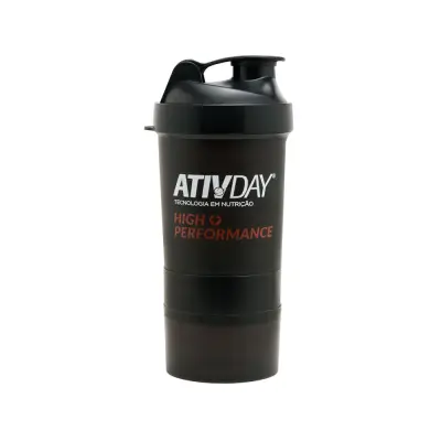 Coqueteleira Com Compartimentos Ativday Colors 500ml