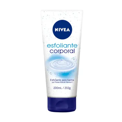 Esfoliante Corporal Nivea Bath Care com Vitamina E 200ml