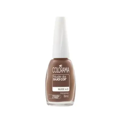Esmalte Colorama Nude da Sua Cor 6.0 Cremoso 8ml