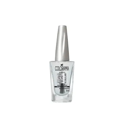 Esmalte Colorama Top Coat Efeito Gel Brilho Damante 8ml