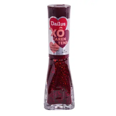 Esmalte Dailus Xô Carentena Meu Esquema Preferido Glitter 8ml