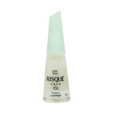 Esmalte Risqué Care Base Seda Prepara & Protege Translúcido 8ml