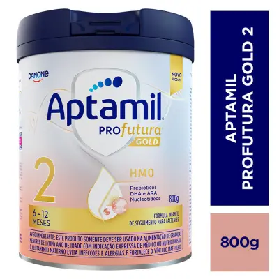 Fórmula Infantil Aptamil Profutura Gold 2 De 6 A 12 Meses 800g
