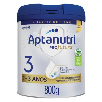 Fórmula Infantil Aptanutri Profutura 3 DHA ARA de 1 a 3 anos 800g
