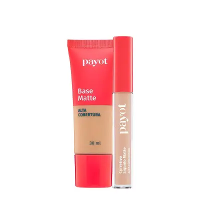 Kit Payot Alta Cobertura Base Cor 3 e Corretivo (2 Produtos)