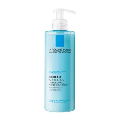 Lipikar Surgras Sabonete Líquido Facial E Corporal La Roche-Posay Antirressecamento 400ml