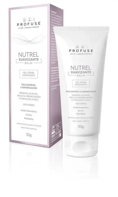 Creme Hidratante Peles Sensíveis Profuse Nutrel Balm Gel 50g