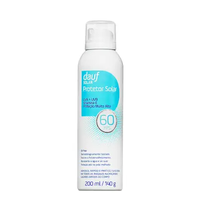 Protetor Solar Dauf Fps60 Aerossol 200ml