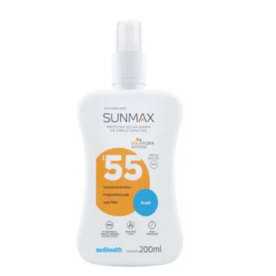 Protetor Solar Sunmax Fluid Fps55 60ml