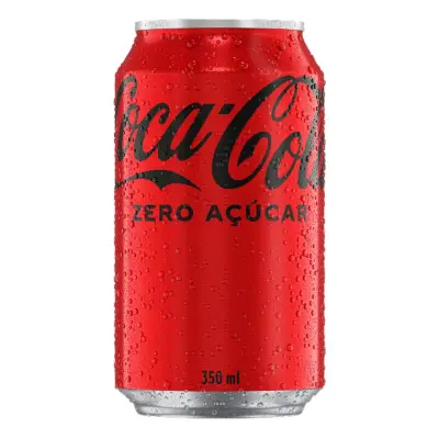 Refrigerante Coca Cola Zero Lata 350ml