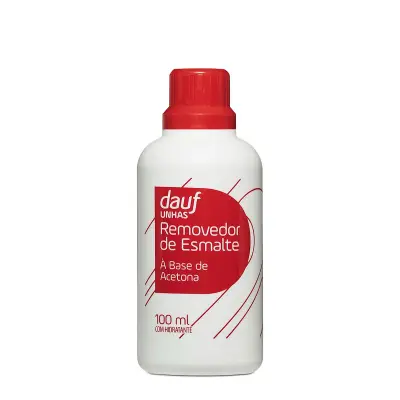 Removedor De Esmalte Dauf Com Acetona 100ml