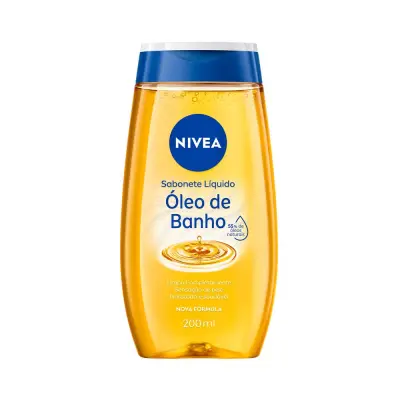 Sabonete Líquido Nivea Óleo de Banho 200ml